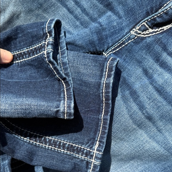 Rock Revival  Dark Blue Skinny Jeans Scarlet straight legged size 27/29 # 012 - Picture 4 of 10